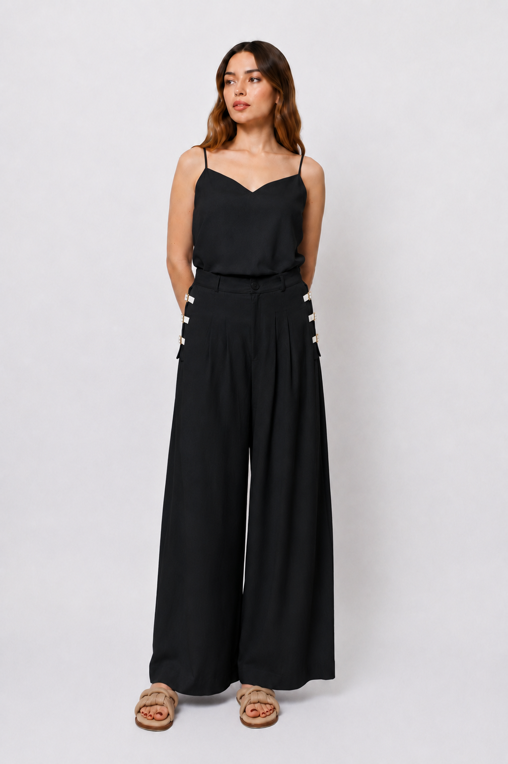 Kumo Pants Black