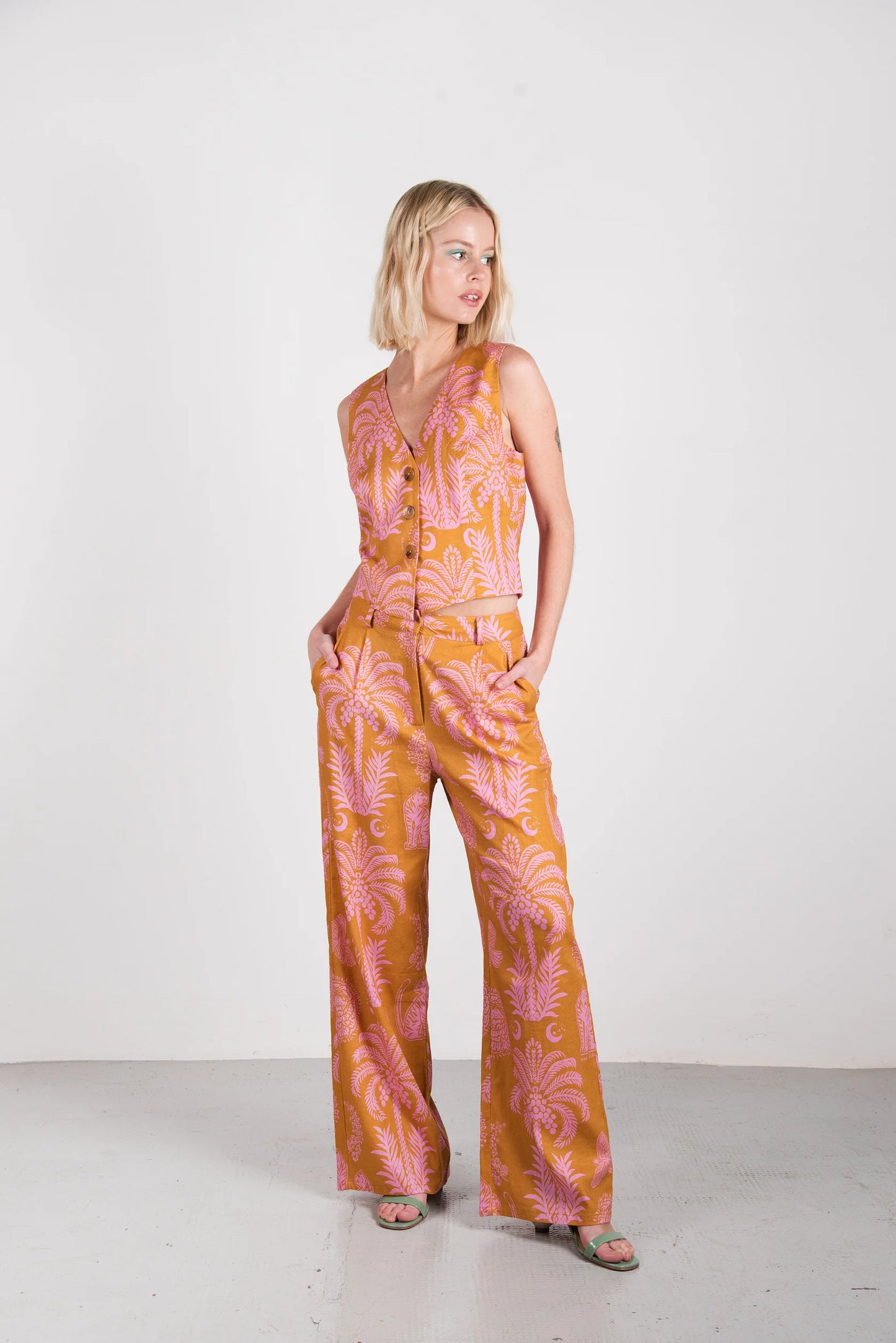 Manu Linen Pant - Modern Tropics