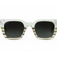 LIO Sunglasses Available in more colors Shiny transparent/Gradient stripe Green with Green Gradient lenses  