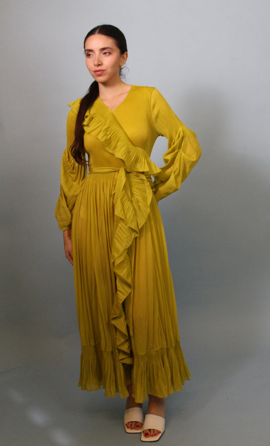 Ruffle Classic Dress