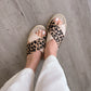 Beige & Leopard Sandal