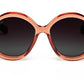 GAMBETTA Sunglasses Available in more colors Shiny Fluor Orange with Brown Gradient Lenses  