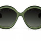 GAMBETTA Sunglasses Available in more colors Shiny Green/Dark/Light Tortoise Temples  