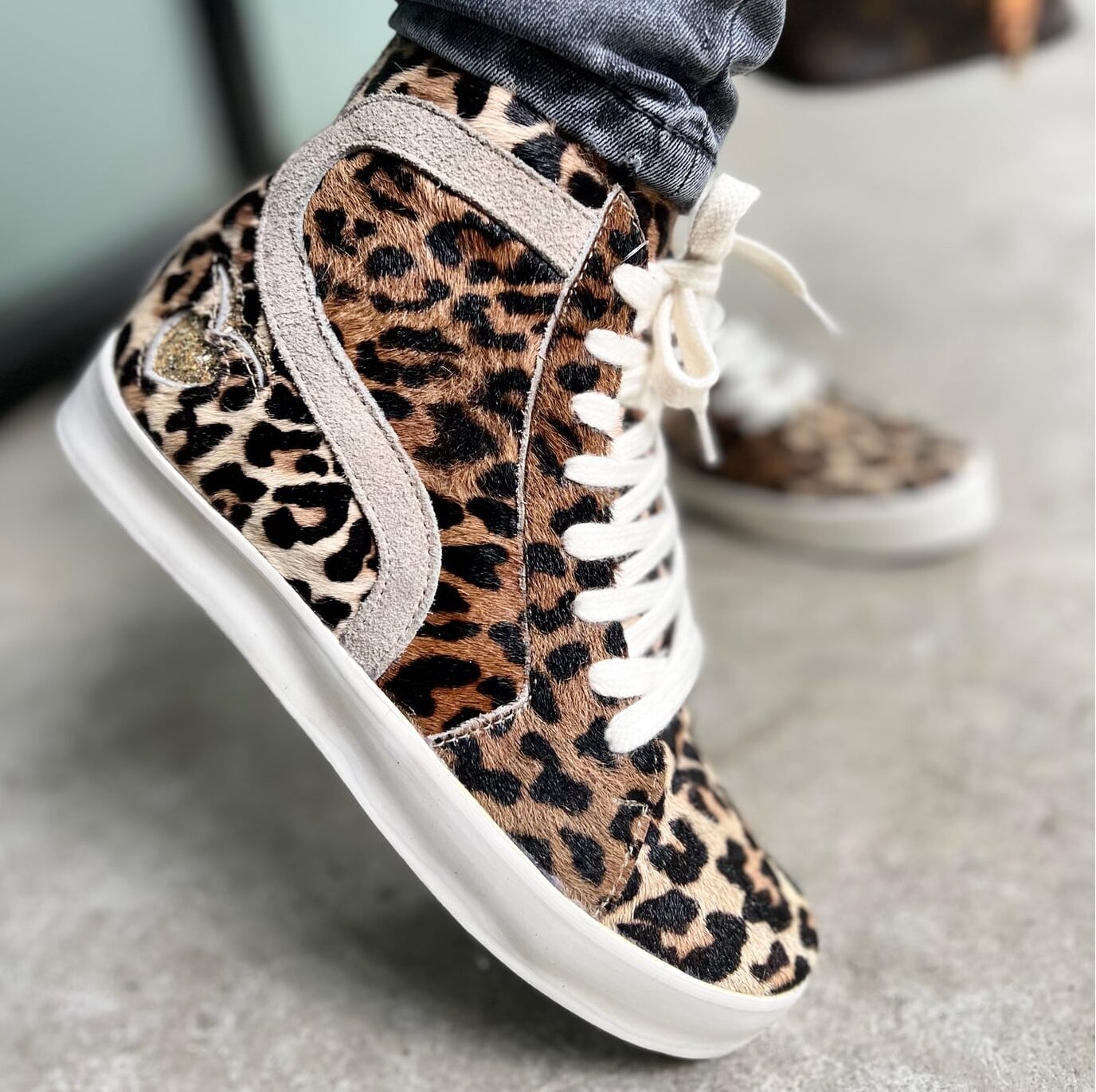 TENIS GOYA LEOPARDO