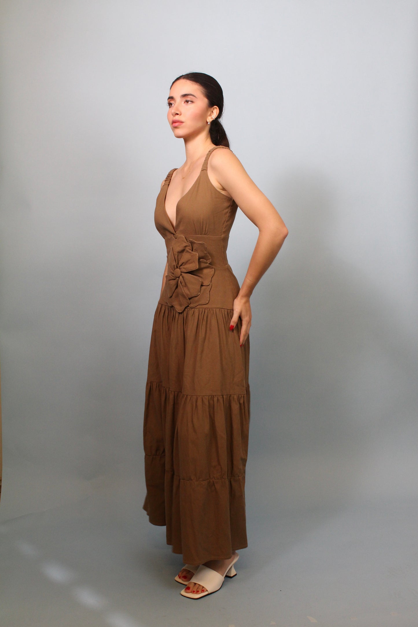 TERESA DRESS LINEN