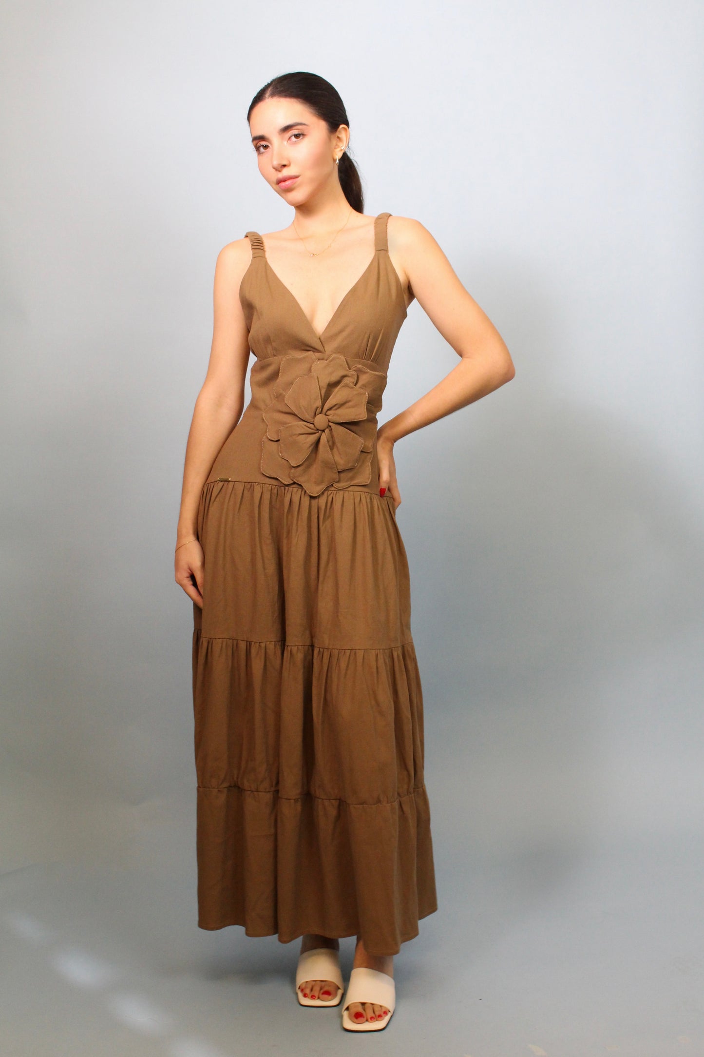 TERESA DRESS LINEN