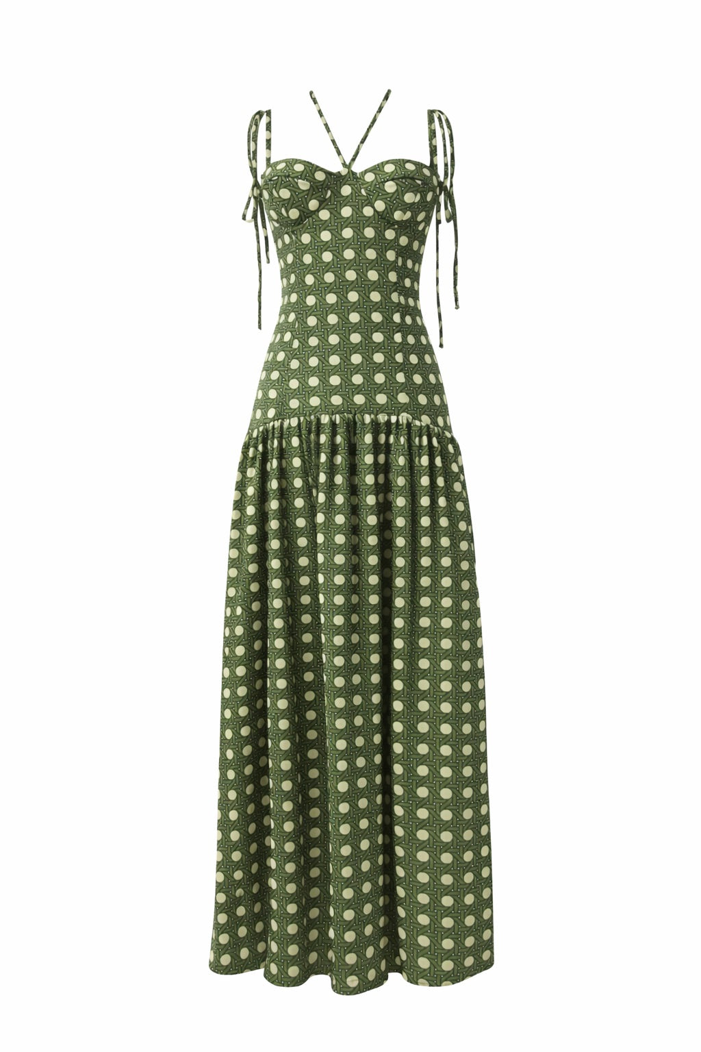 DRESS MOMPOSINA GREEN