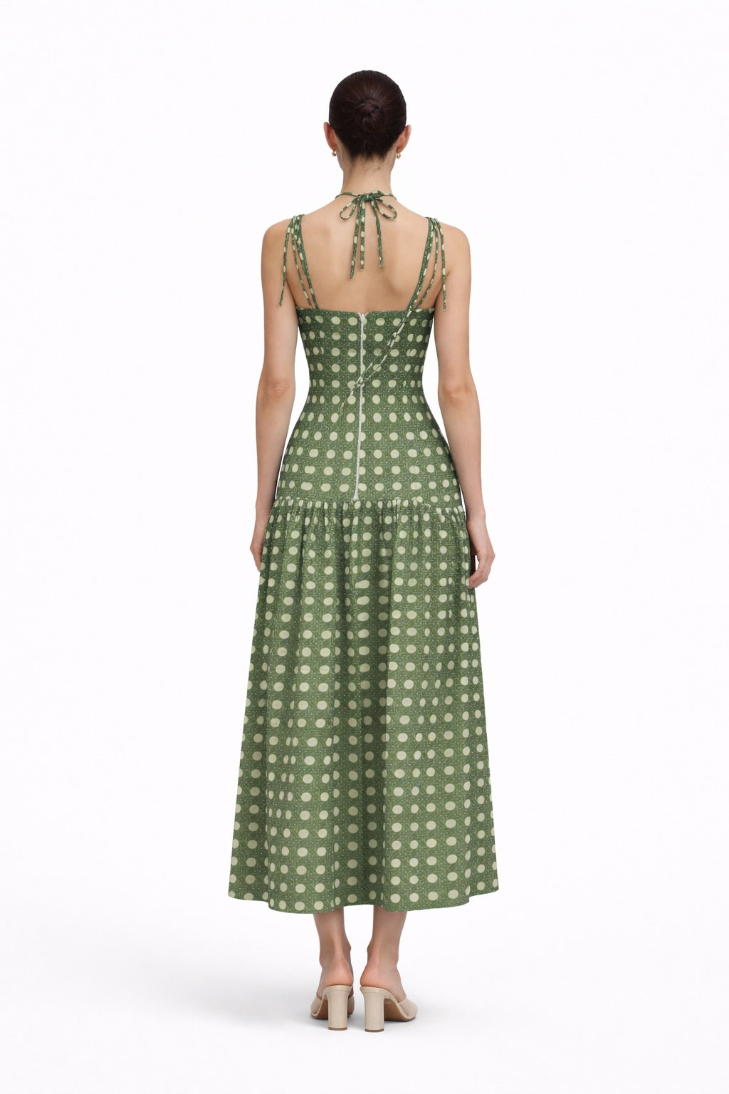 DRESS MOMPOSINA GREEN