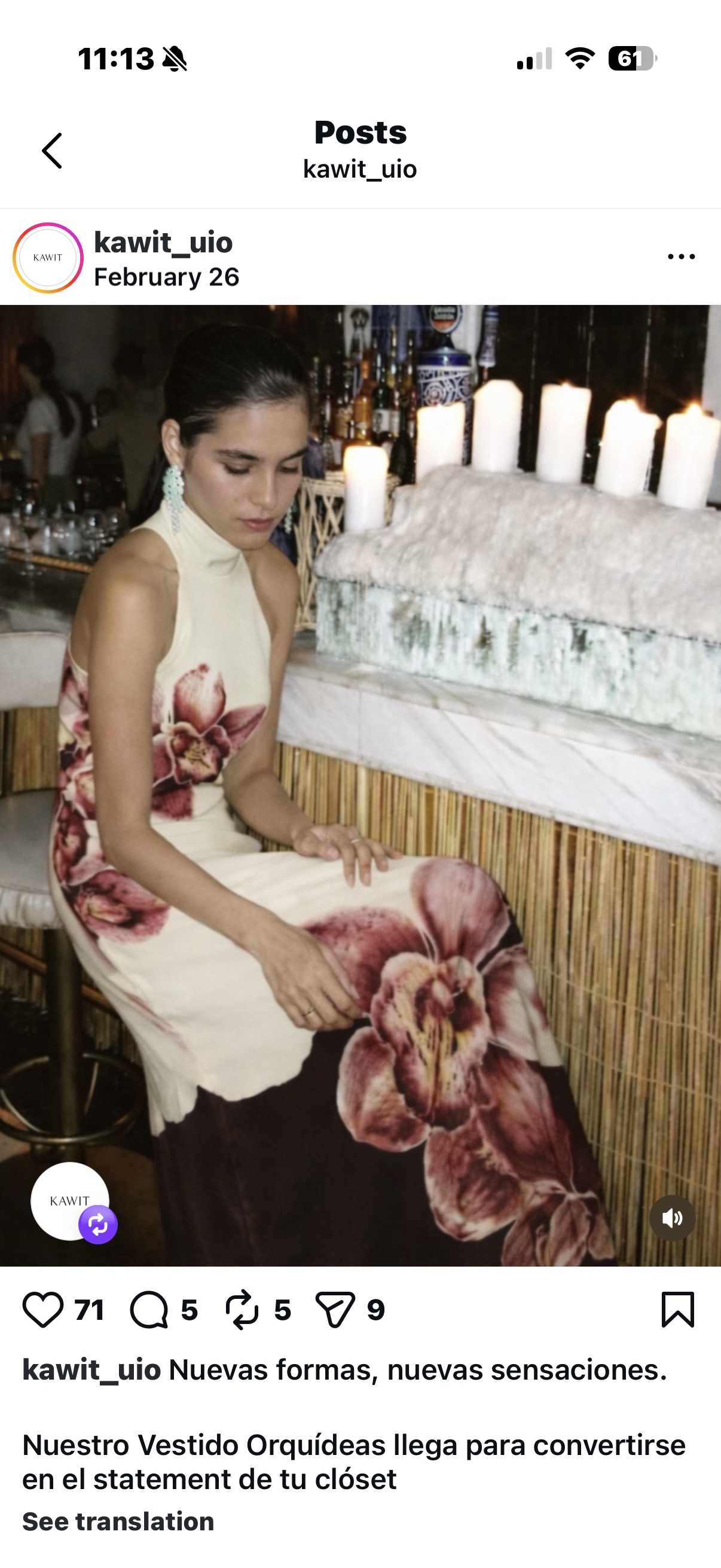 Orchid Dress