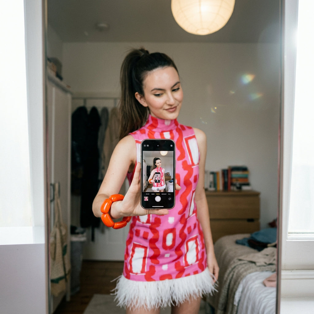 Pink Y Cerebro Dress