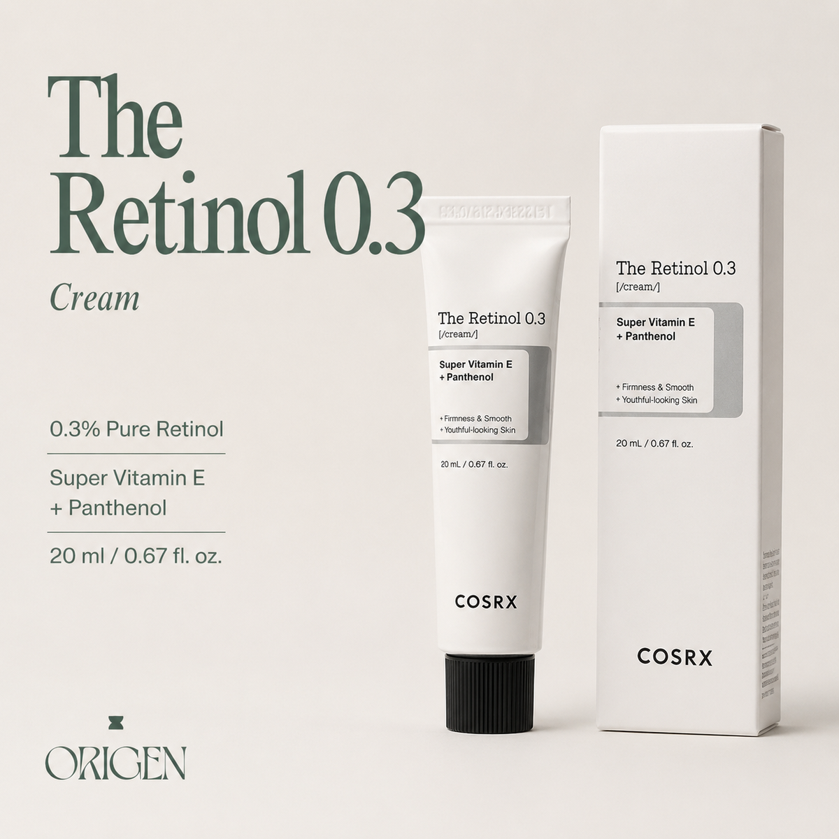 COSRX The Retinol 0.3 Cream