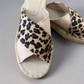 Beige & Leopard Sandal