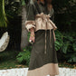 NEO SHIRT GREEN + BEIGE