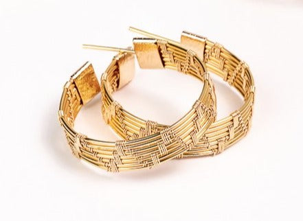 Bamboo Chloe Hoops