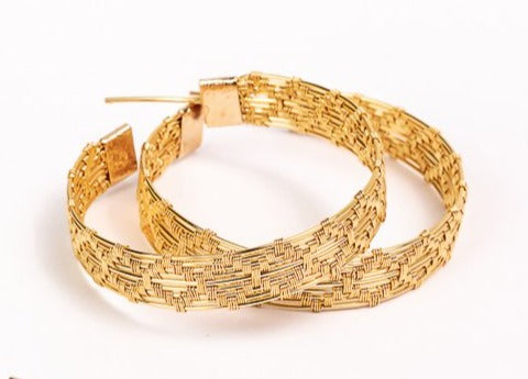 Bamboo Chloe Hoops