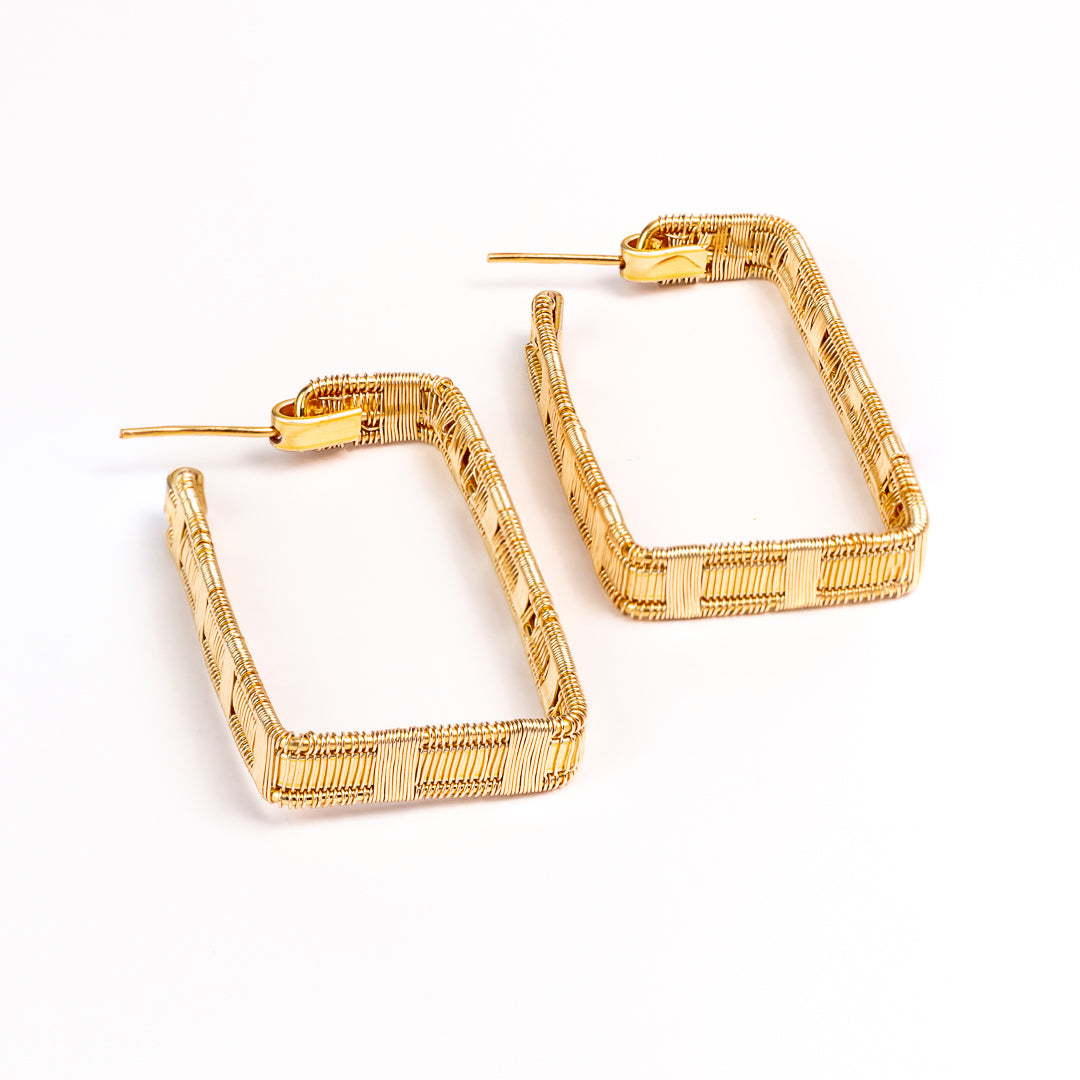 Bamboo Sophia Hoops