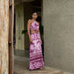 Amapola Dress In Manglar Magenta Print