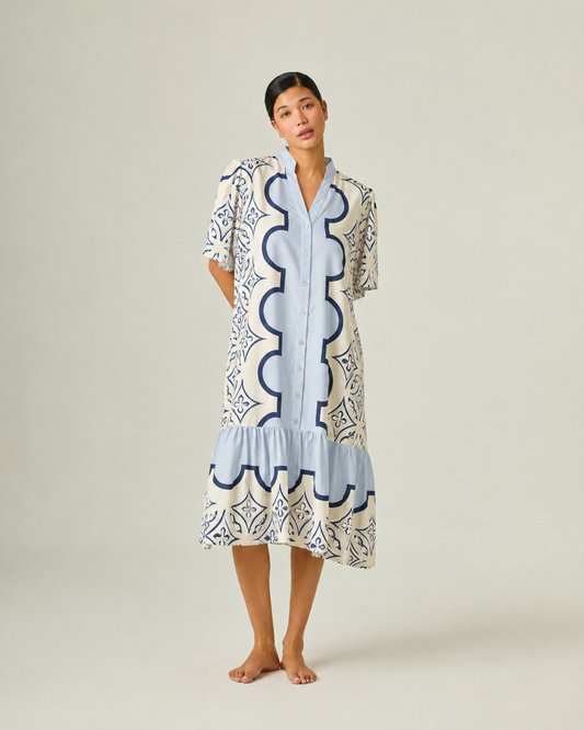 ROSSI BLUE DRESS