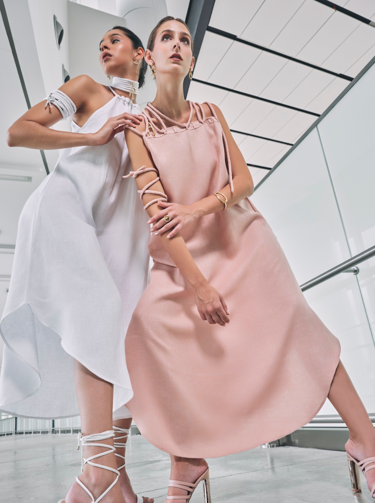 Organic Cocoon Strap Dress