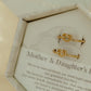 Mother & Daughter Bond Rings Pact