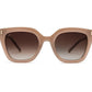 HALE Sunglasses Available in more colors Shiny Coconut beige top line  