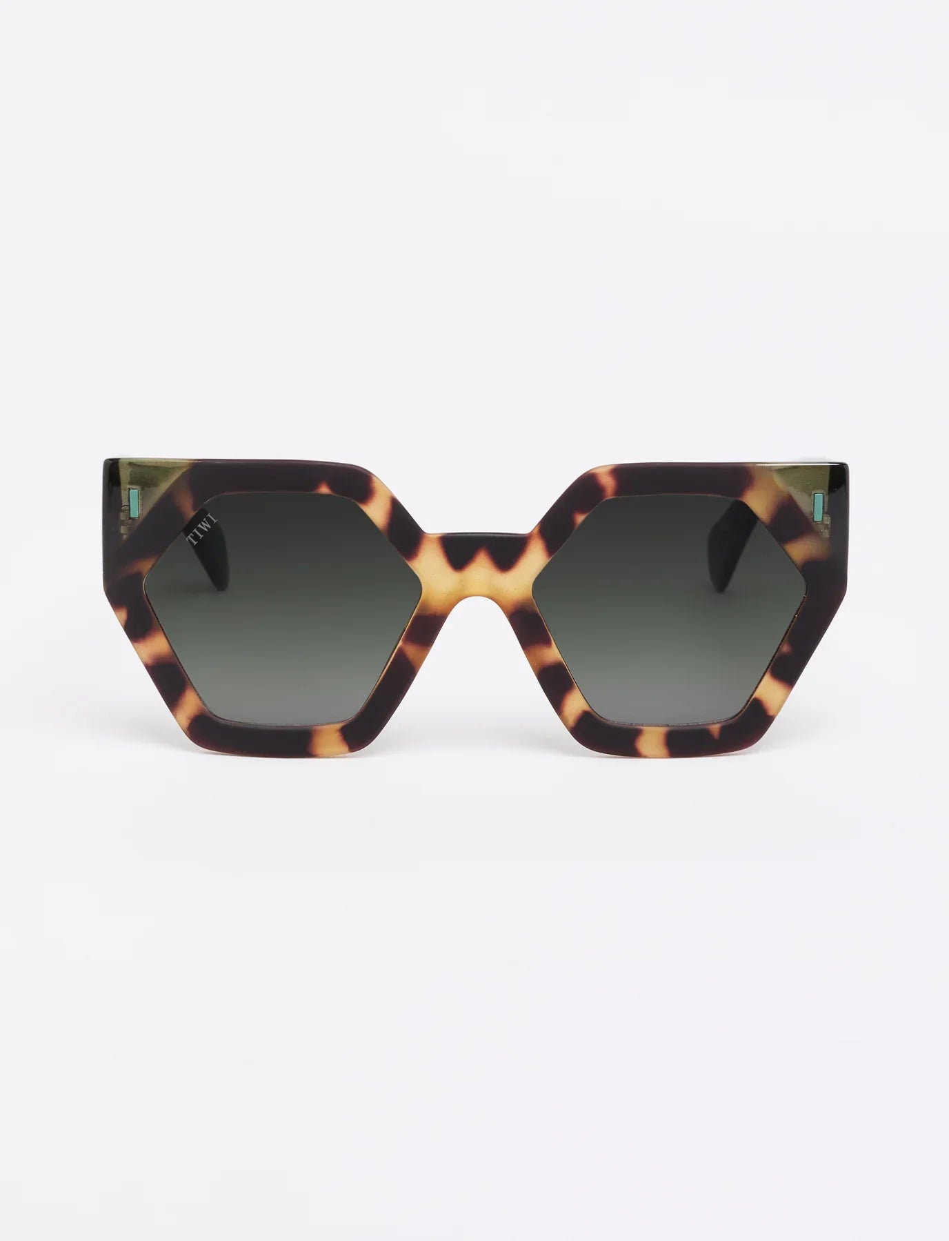 HEXAGON I Sunglasses Available in more colors Rubber Green Tortoise Shiny Green  