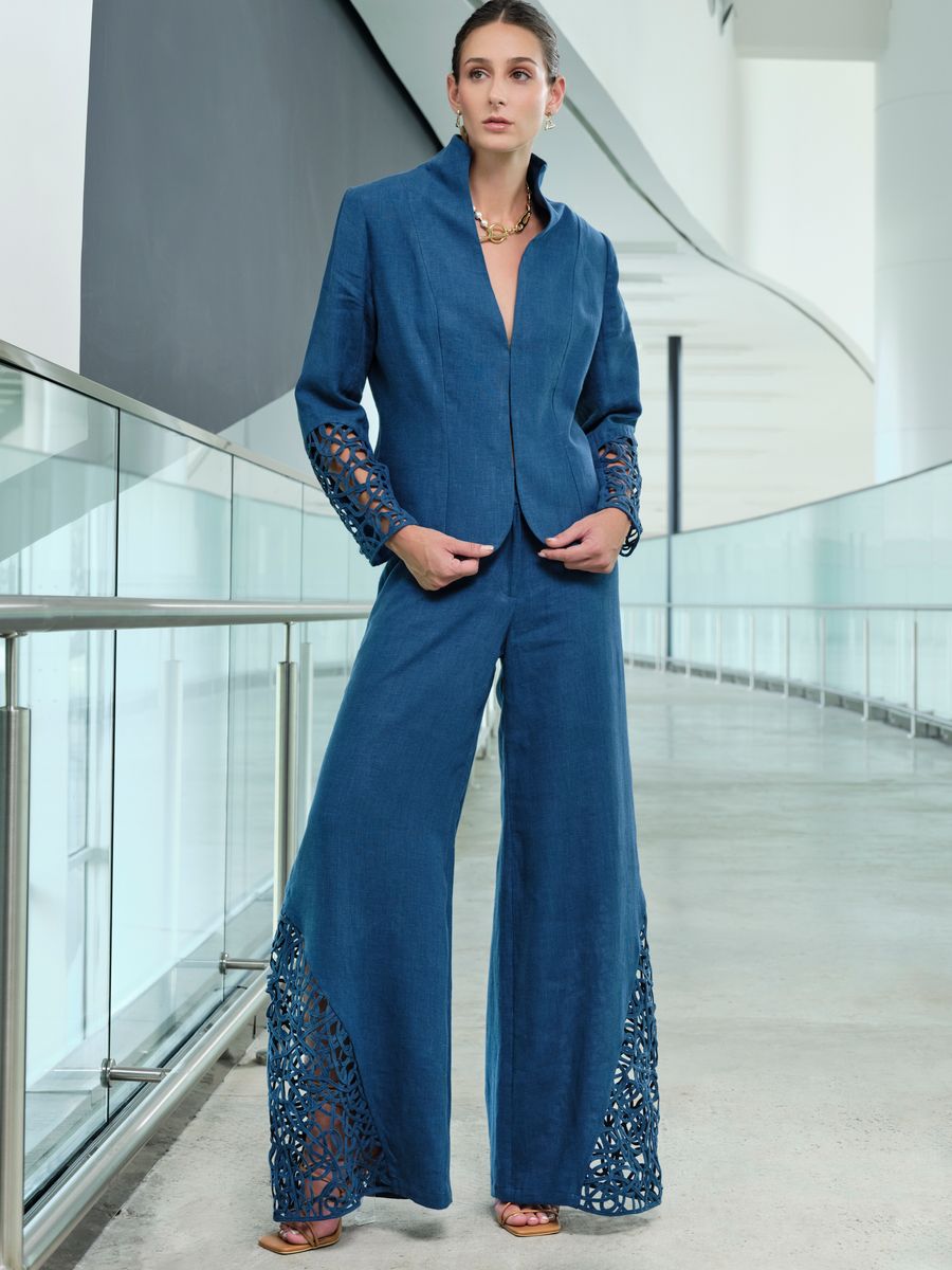 COCOON CUTWORK PANTS