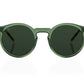 ANTIBES Sunglasses Available in more colors Shiny Green/tortoise tips with Green Lenses  