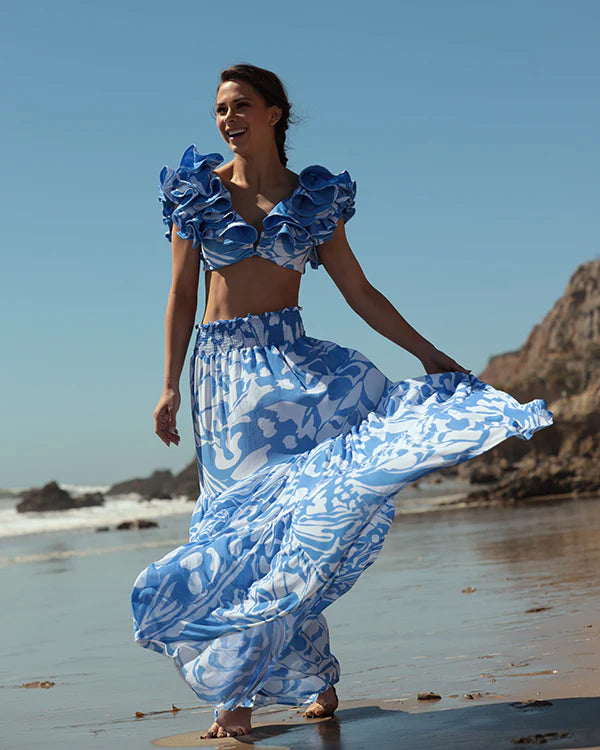 Sky Blue Maxi