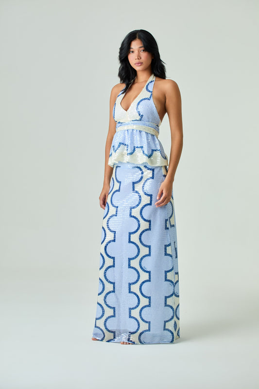 Luana Skirt S16SEQUIN by Lavi