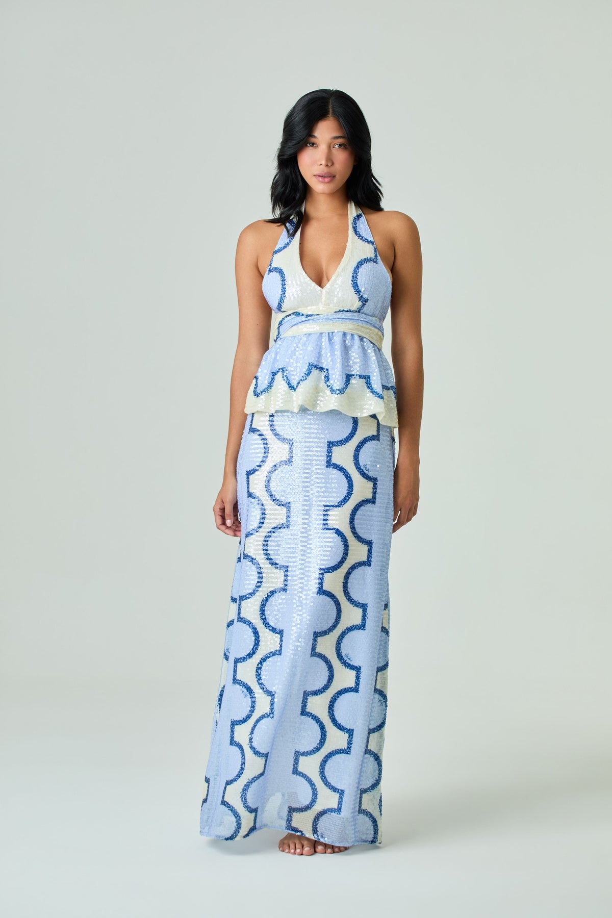 Luana Skirt S16SEQUIN by Lavi