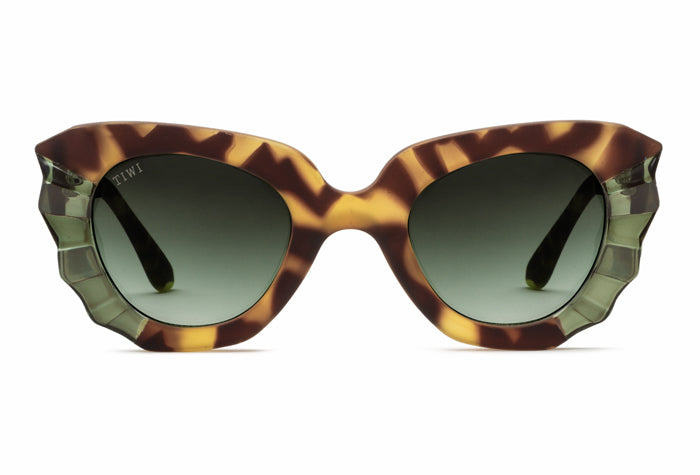 MATISSE Sunglasses Available in more colors Rubber Green tortoise/ shiny Green  