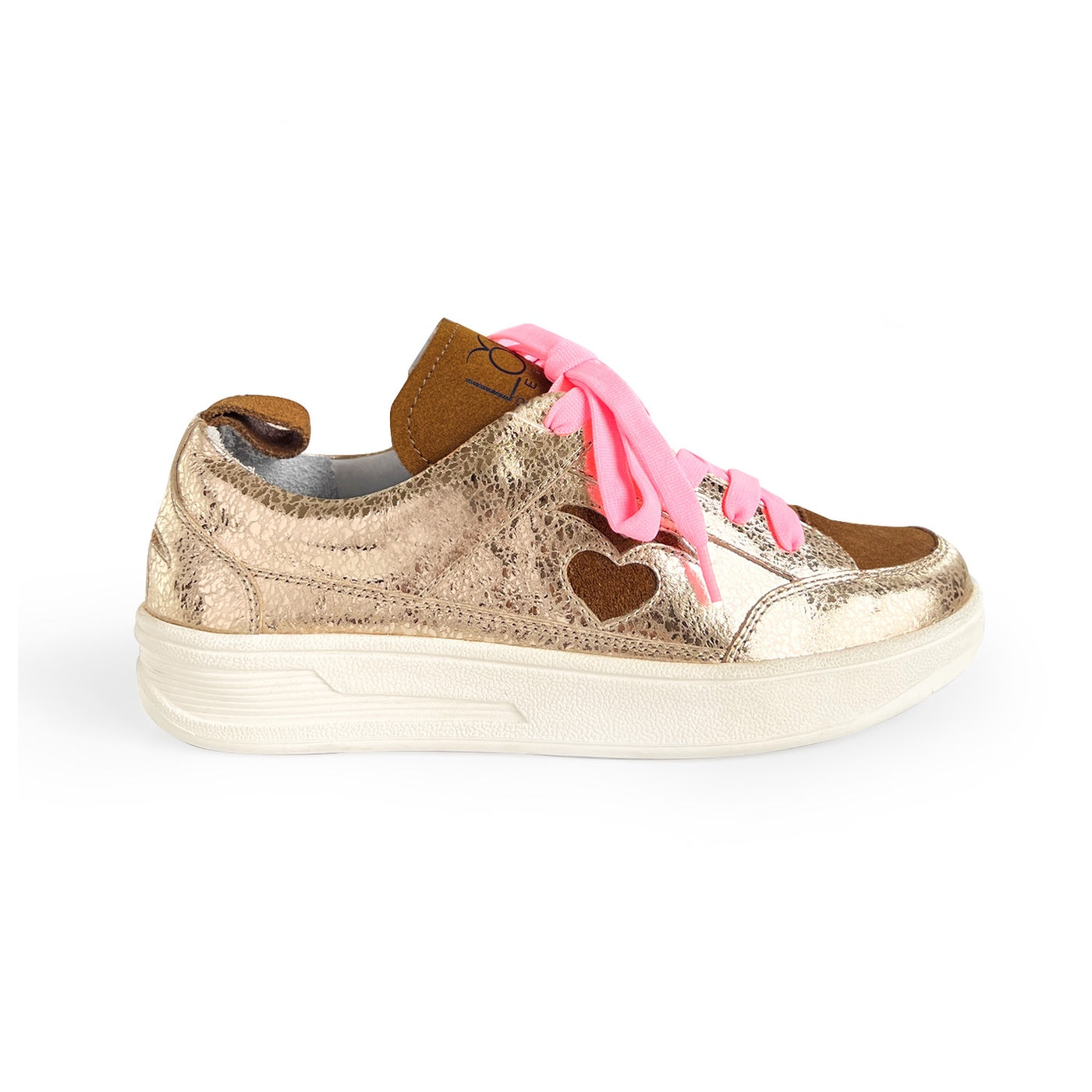 Pixell Sneakers Gold