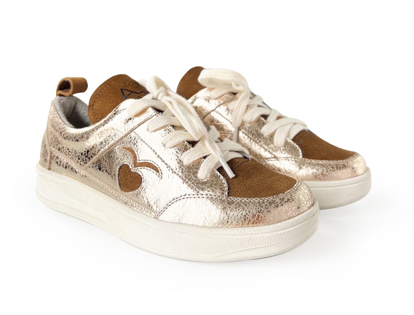 Pixell Sneakers Gold