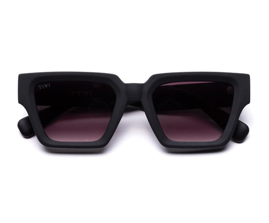 TOKIO Sunglasses Available in more colors Rubber Black with black gradient lenses  