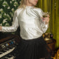 PETUNIA STAR LONG SLEEVE PEARL