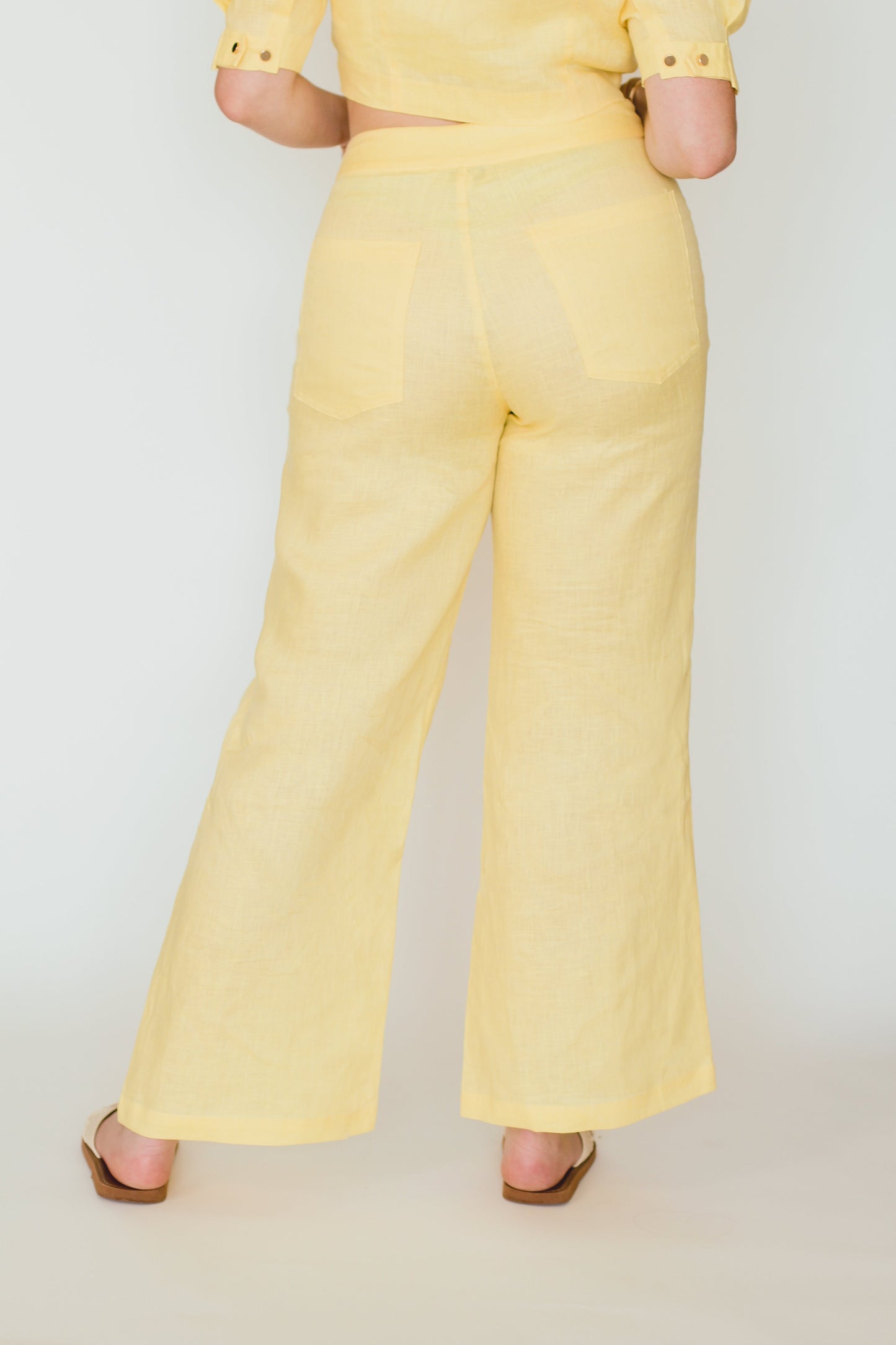 Pantalones de lino