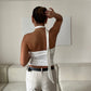 ALEXA HALTER TOP ivory